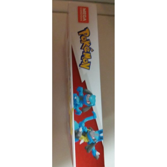 Mega Construx Pokemon Riolu Evolution (& Lucario) 131pc Set HHY94 NEW NIB SEALED - Picture 4 of 4